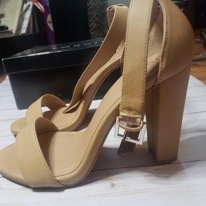 Torrid Nude Wide Width Sandals